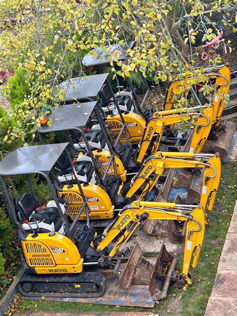 mini digger rental watford